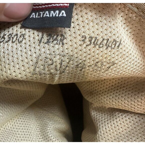 Altama RO Search Mens Desert Tan Panama Sole Military Boots Sz 12.5R USA Grunge - Picture 10 of 10